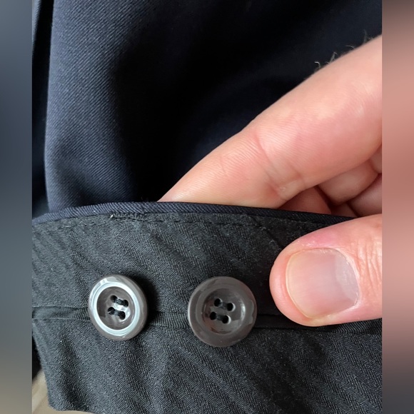 Pristine men’s midnight blue tuxedo by exclusive Danish designer Mads Nørgaard - Picture 5 of 8